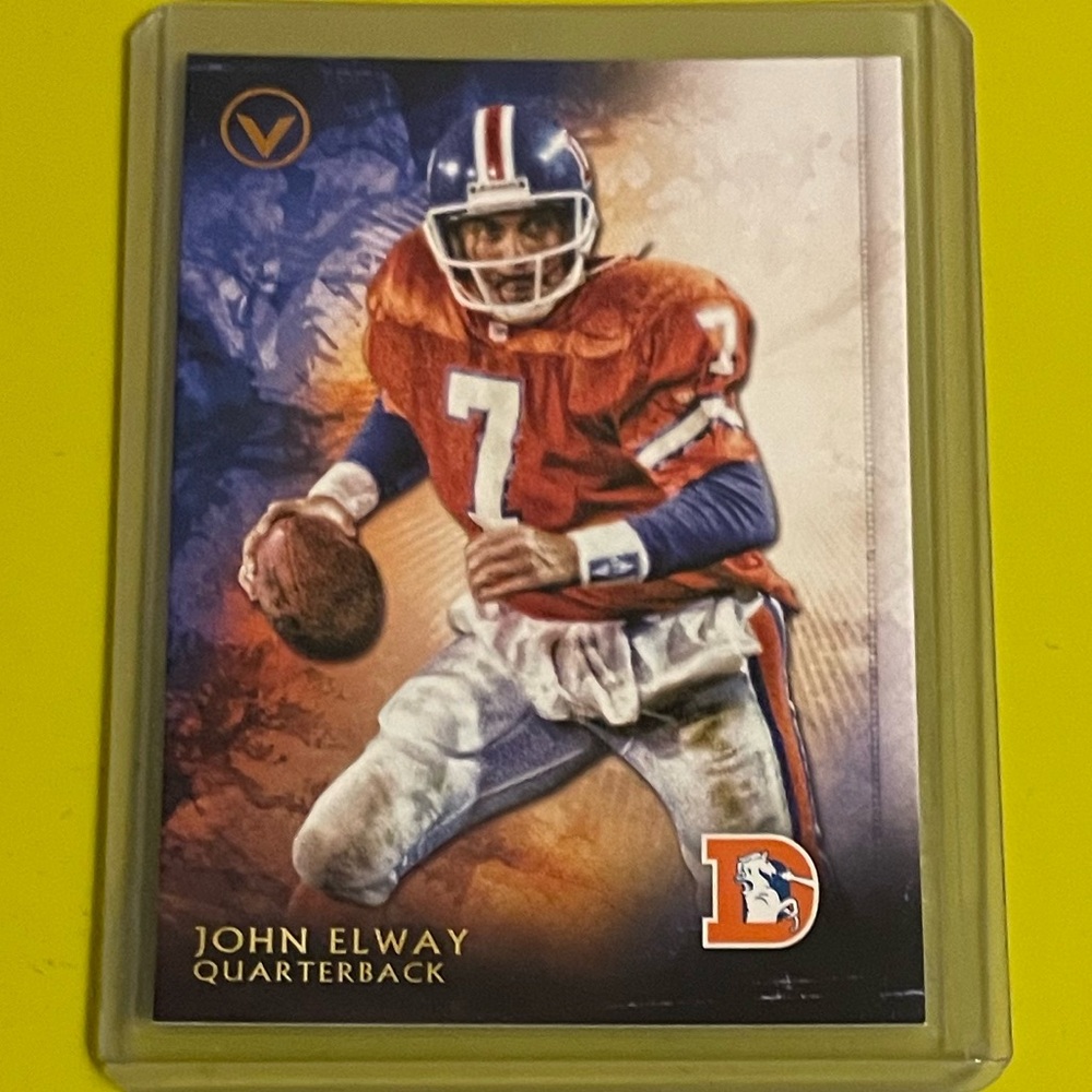 John Elway #85 2015 Topps Valor Football Trading Card